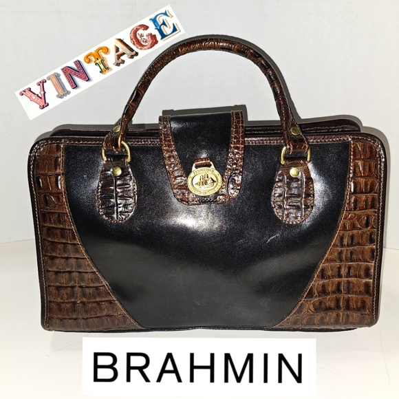 Brahmin Handbags - VTG Brahmin Satchel